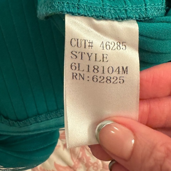 Tadashi Shoji Carlyn Green Dress | Small - Picture 6 of 10